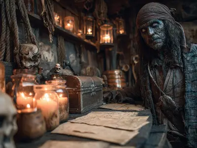Pirates escape room at Breakout Escape Rooms